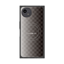 プレミアムスクエアケース with SnapMag［ CASEPLAY Check - Black ］