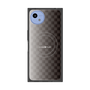 プレミアムスクエアケース with SnapMag［ CASEPLAY Check - Black ］