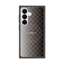 プレミアムスクエアケース with SnapMag［ CASEPLAY Check - Black ］