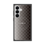 プレミアムスクエアケース with SnapMag［ CASEPLAY Check - Black ］