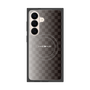 プレミアムスクエアケース with SnapMag［ CASEPLAY Check - Black ］