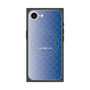 プレミアムスクエアケース with SnapMag［ CASEPLAY Check - Blue ］