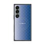 プレミアムスクエアケース with SnapMag［ CASEPLAY Check - Blue ］
