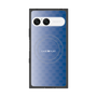 プレミアムスクエアケース with SnapMag［ CASEPLAY Check - Blue ］