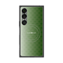 プレミアムスクエアケース with SnapMag［ CASEPLAY Check - Green ］