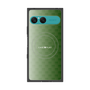 プレミアムスクエアケース with SnapMag［ CASEPLAY Check - Green ］
