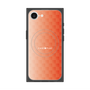 プレミアムスクエアケース with SnapMag［ CASEPLAY Check - Orange ］