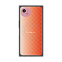 プレミアムスクエアケース with SnapMag［ CASEPLAY Check - Orange ］