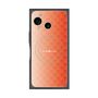 プレミアムスクエアケース with SnapMag［ CASEPLAY Check - Orange ］