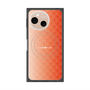 プレミアムスクエアケース with SnapMag［ CASEPLAY Check - Orange ］