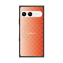 プレミアムスクエアケース with SnapMag［ CASEPLAY Check - Orange ］