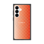 プレミアムスクエアケース with SnapMag［ CASEPLAY Check - Orange ］