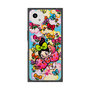 プレミアムスクエアケース with SnapMag［ アクビガール - フラワーリボン ］