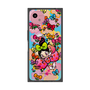 プレミアムスクエアケース with SnapMag［ アクビガール - フラワーリボン ］