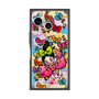 プレミアムスクエアケース with SnapMag［ アクビガール - フラワーリボン ］