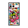 プレミアムスクエアケース with SnapMag［ アクビガール - フラワーリボン ］