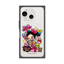 プレミアムスクエアケース with SnapMag［ アクビガール - プレゼントリボン ］
