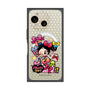 プレミアムスクエアケース with SnapMag［ アクビガール - プレゼントリボン ］