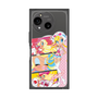 プレミアムスクエアケース with SnapMag［ マッハガール - コミック風 ］