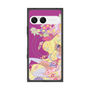 プレミアムスクエアケース with SnapMag［ マッハガール - 花とリップ ］