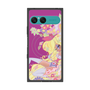 プレミアムスクエアケース with SnapMag［ マッハガール - 花とリップ ］