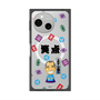 プレミアムスクエアケース with SnapMag［ 笑点 - 三遊亭 小遊三 - 黒 ］