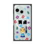 プレミアムスクエアケース with SnapMag［ 笑点 - 三遊亭 小遊三 - 黒 ］