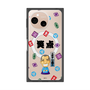 プレミアムスクエアケース with SnapMag［ 笑点 - 三遊亭 小遊三 - 黒 ］