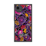 プレミアムスクエアケース with SnapMag［ ANNA SUI - ガーデンフワラー - マゼンタ ］