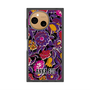 プレミアムスクエアケース with SnapMag［ ANNA SUI - ガーデンフワラー - マゼンタ ］