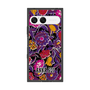 プレミアムスクエアケース with SnapMag［ ANNA SUI - ガーデンフワラー - マゼンタ ］