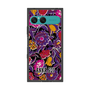 プレミアムスクエアケース with SnapMag［ ANNA SUI - ガーデンフワラー - マゼンタ ］