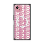 プレミアムスクエアケース with SnapMag［ オリジナル - CASEPLAYイニシャル総柄 - ピンク ］