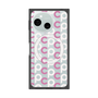 プレミアムスクエアケース with SnapMag［ オリジナル - CASEPLAYイニシャル総柄 - ピンク ］