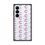プレミアムスクエアケース with SnapMag［ オリジナル - CASEPLAYイニシャル総柄 - ピンク ］
