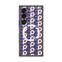 プレミアムスクエアケース with SnapMag［ オリジナル - CASEPLAYイニシャル総柄 - ネイビー ］