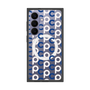 プレミアムスクエアケース with SnapMag［ オリジナル - CASEPLAYイニシャル総柄 - ネイビー ］