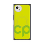 プレミアムスクエアケース with SnapMag［ オリジナル - CASEPLAYイニシャル - グリーン ］