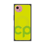 プレミアムスクエアケース with SnapMag［ オリジナル - CASEPLAYイニシャル - グリーン ］