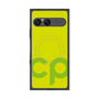 プレミアムスクエアケース with SnapMag［ オリジナル - CASEPLAYイニシャル - グリーン ］