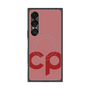 プレミアムスクエアケース with SnapMag［ オリジナル - CASEPLAYイニシャル - レッド ］