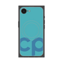 プレミアムスクエアケース with SnapMag［ オリジナル - CASEPLAYイニシャル - ライトブルー ］