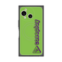 プレミアムスクエアケース with SnapMag［ オリジナル - CASEPLAYロゴタイプ - グリーン ］
