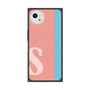 プレミアムスクエアケース with SnapMag［ オリジナル - initial color line - S pink ］