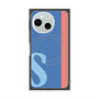 プレミアムスクエアケース with SnapMag［ オリジナル - initial color line - S blue ］