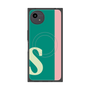 プレミアムスクエアケース with SnapMag［ オリジナル - initial color line - S green ］