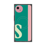 プレミアムスクエアケース with SnapMag［ オリジナル - initial color line - S green ］