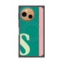 プレミアムスクエアケース with SnapMag［ オリジナル - initial color line - S green ］