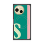 プレミアムスクエアケース with SnapMag［ オリジナル - initial color line - S green ］