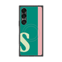 プレミアムスクエアケース with SnapMag［ オリジナル - initial color line - S green ］